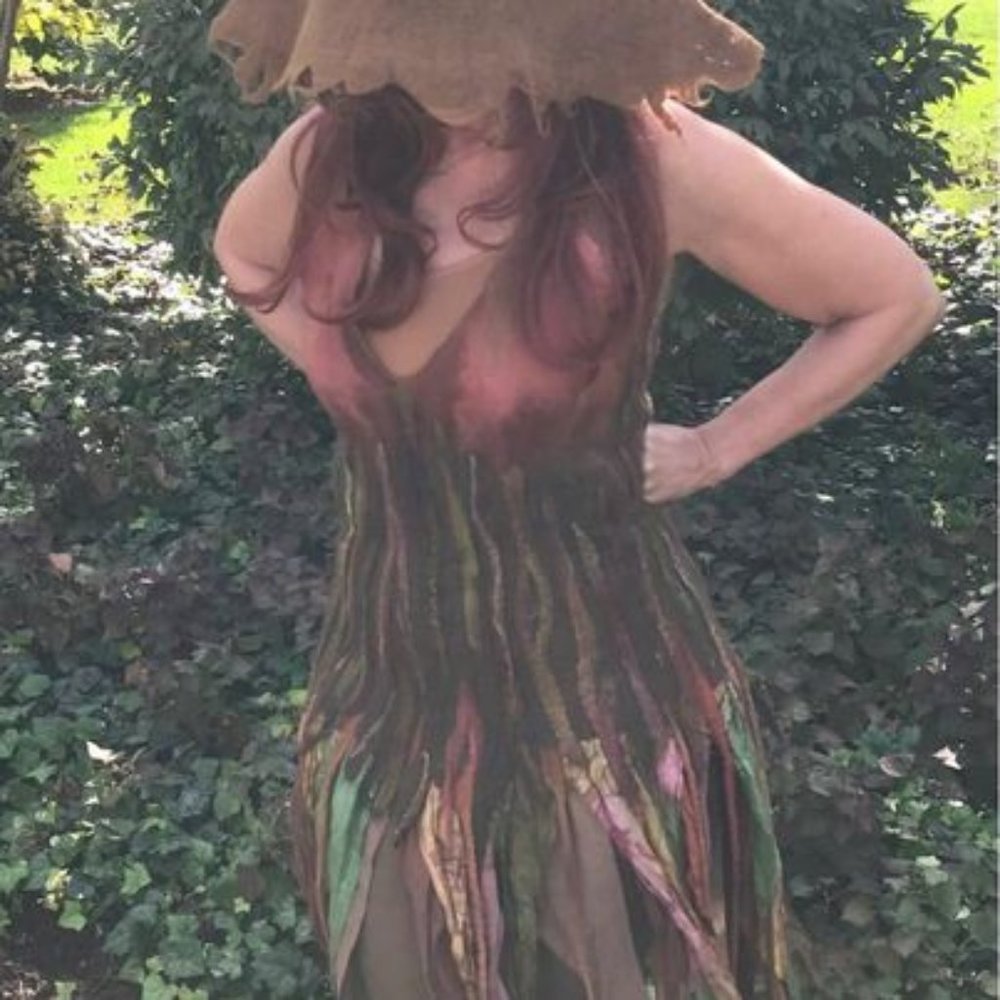 Custom-made RenFest Halloween Forest Woodland Pixie Witch - one of a kind